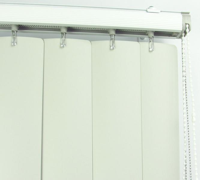 Imagem de Persiana Vertical Em Pvc Crisdan Larg 2,00 X 2,30 Alt Cinza