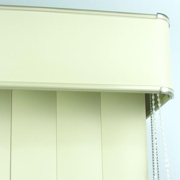 Imagem de Persiana vertical pvc com bandô kit 02 1,00 x 1,40 (2,00x1,40) - Cores