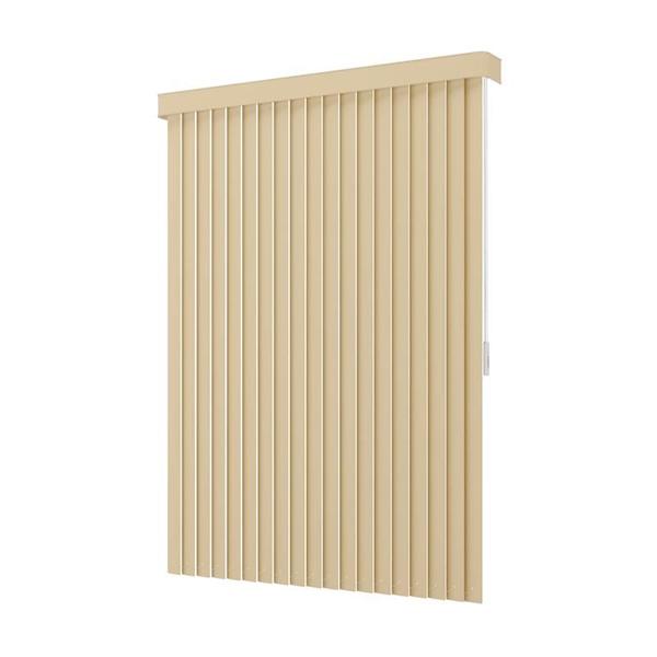 Imagem de Persiana vertical pvc com bandô kit 02 1,20 x 2,20 (2,40x2,20) - Cores