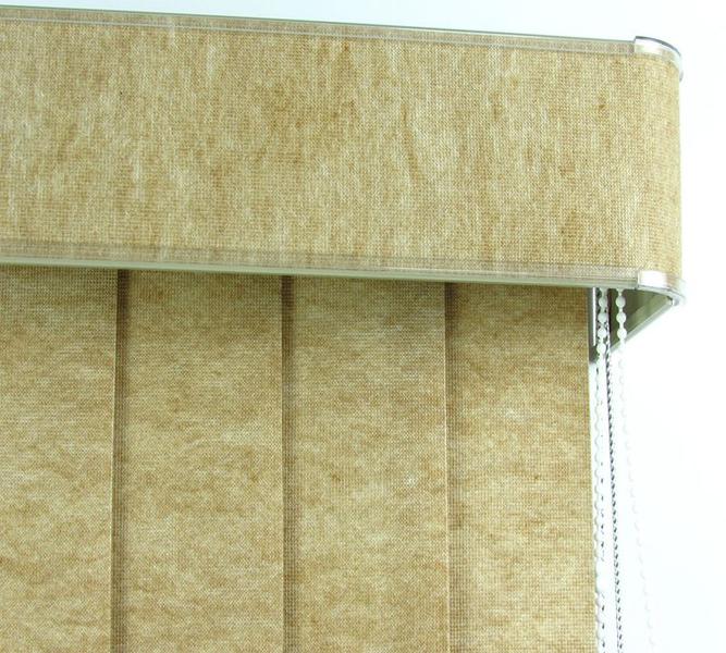 Imagem de Persiana vertical tecido com bandô kit 02 1,20 x 2,00 (2,40x2,00) - Cores