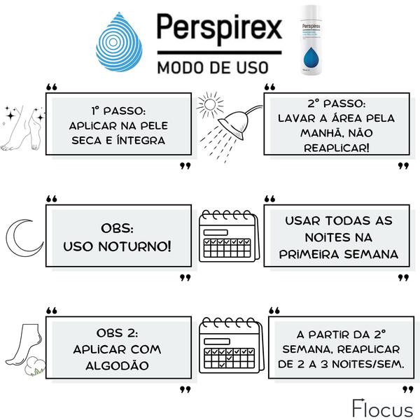 Imagem de Perspirex Loção Pés Unissex Desodorante Antitranspirante 100