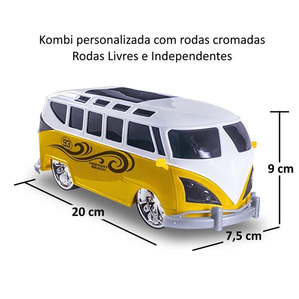 Imagem de Perua de Brinquedo Super Kombi Carrinho Esportivo Infantil