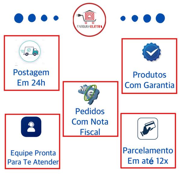 Imagem de Pescoço Articulador Para Ventilador Mondial VTX-40-8P