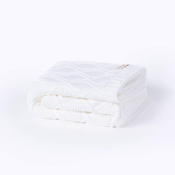 Peseira Manta Cama Casal Sofa Sala Tricot 180x60cm Trico Toquio - FIVE STAR MALHAS Imagem de Peseira Manta Cama Casal Sofa Sala Tricot 180x60cm Trico Toquio