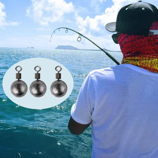 Imagem de Pesos de Pesca para Carpa (3,5g a 20g) - Conjunto com 10 Peças