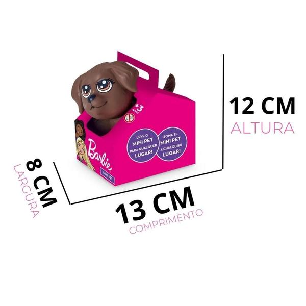 Imagem de Pet Barbie Cachorrinho + Mesa Mesinha + 1 Cadeira Infantil Beauty