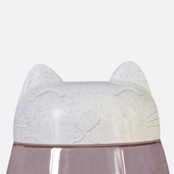 Imagem de Pet Dog Cat Bowl Fountain Recipiente automático de distribuidor de alimentos para cães gatos que bebem produtos Suprimentos de alimentação e rega de gatos