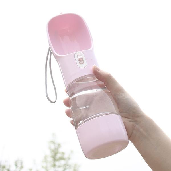 Imagem de Pet Dog Water Bottle Feeder Bowl Portable Water Food Bottle Pets Outdoor Travel Drinking Dog Bowls Water Bowl For Dogs  Alimentação de cães