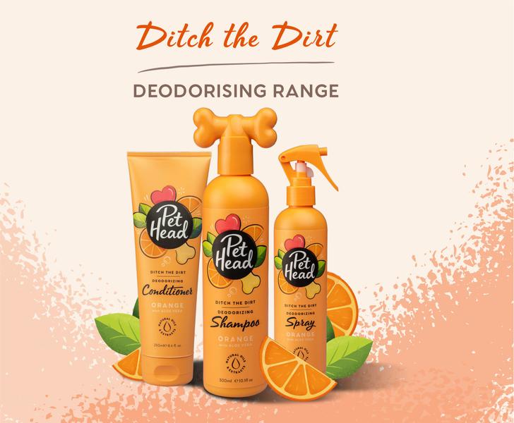 Imagem de Pet Head Ditch The Dirt Condicionador Desodorizante Para Cães 250ml