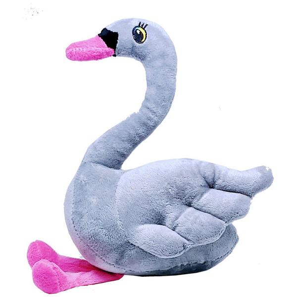 Pet lider pelucia flamingo 30cm - cinza Imagem de Pet lider pelucia flamingo 30cm - cinza