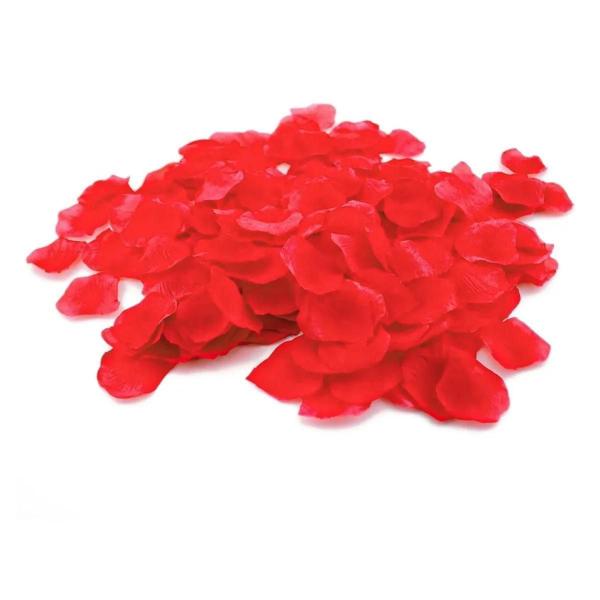 Imagem de Pétalas Rosas Artificiais Romântica 100Un - Vermelho