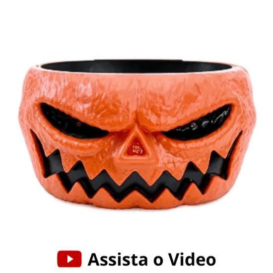 Imagem de Petisqueira Abóbora Jack para Decoração de Halloween - Cromus - 1Un