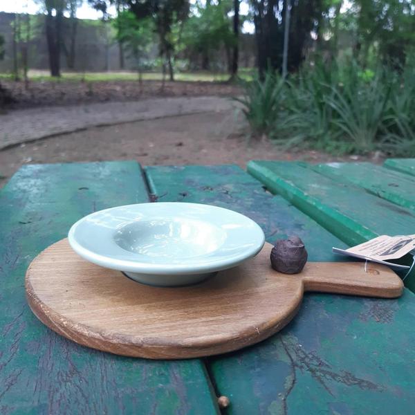 Imagem de Petisqueira Artesanal Rustica Cerâmica E Madeira