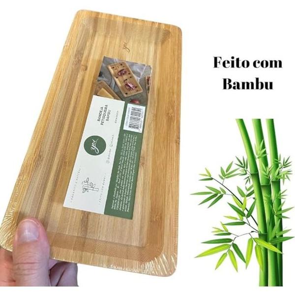 Imagem de Petisqueira Bandeja de Bambu 30X14,5X2CM Yoi