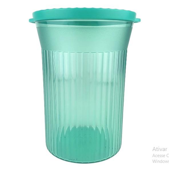 Imagem de Petisqueira Canelada Redonda 630ml Verde Mint - Tupperware