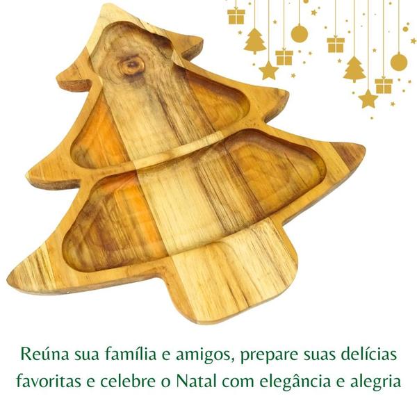 Imagem de Petisqueira de Natal Frios Queijos Frutas