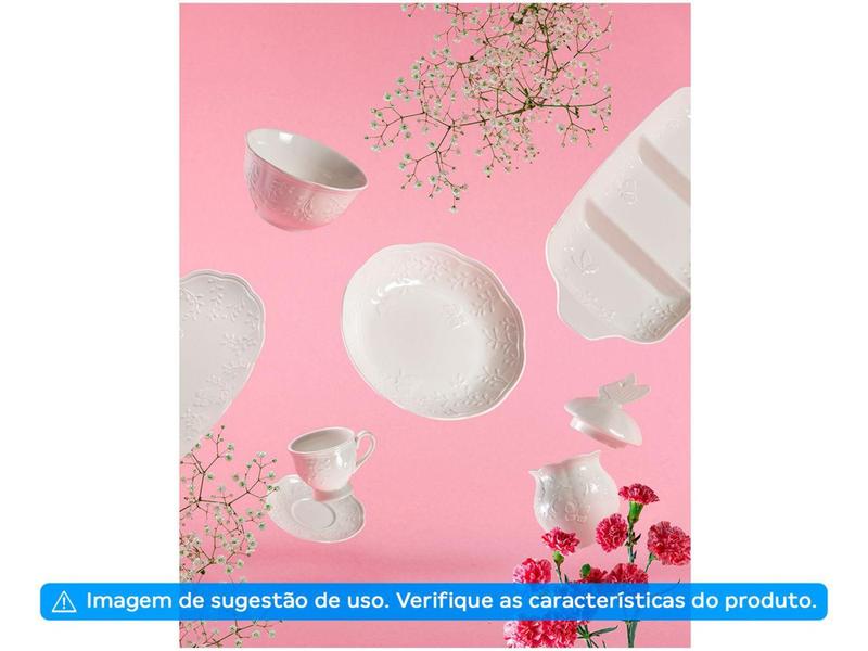 Petisqueira de Porcelana Retangular - Butterfly Power Lyor Imagem de Petisqueira de Porcelana Retangular - Butterfly Power Lyor