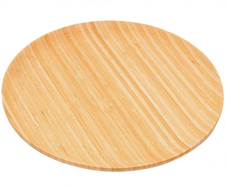 Imagem de Petisqueira Prato Bambu Natural Redonda 18Cm Ecokitchen Mimo