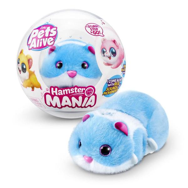 Imagem de Pets Alive - Hamstermania Series 1 - Azul