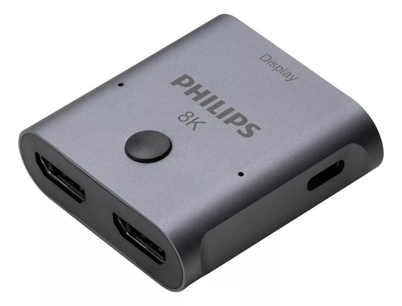 Imagem de Philips 8K Hdmi 2-Port Switch Transferência De Dados 48 Gbps