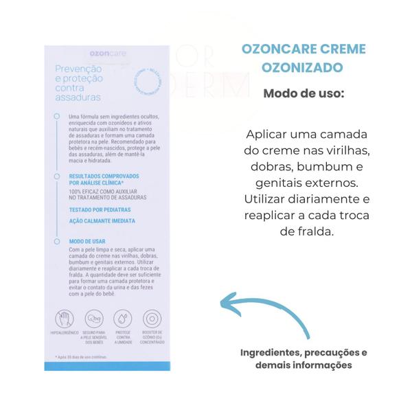 Imagem de Philozon Ozoncare Creme Ozonizado Assaduras 60g