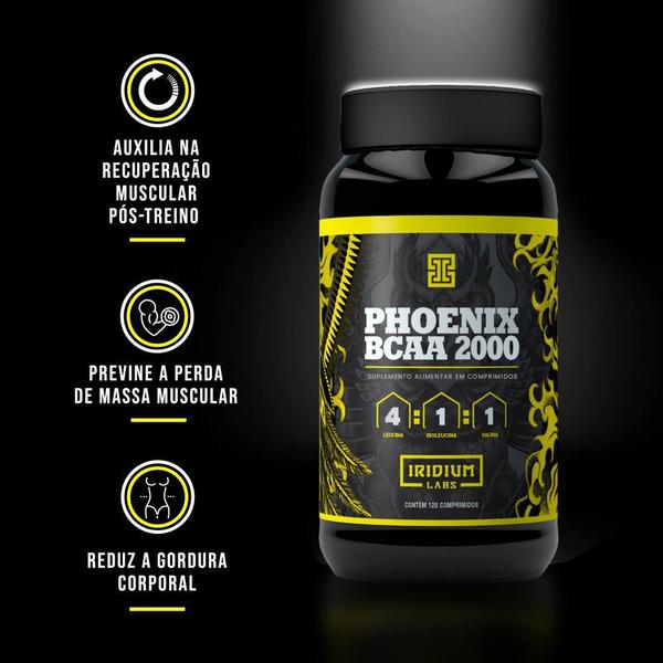 Imagem de Phoenix BCAA 2000 120 comps - Iridium Labs 