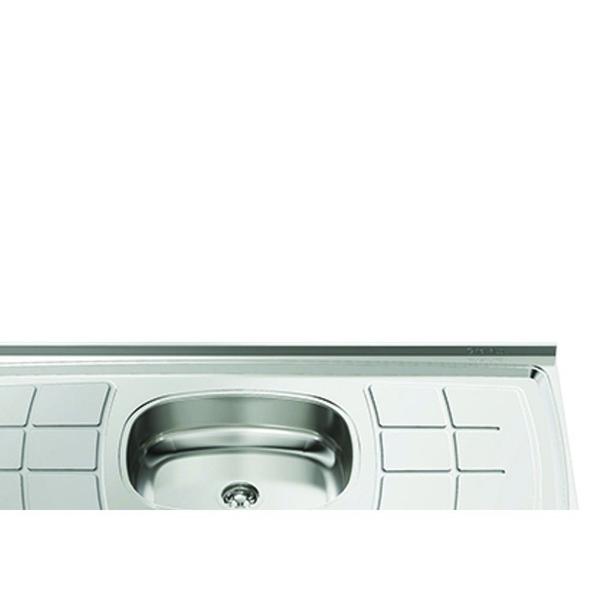 Imagem de Pia Aco Inox 1,00Mt Ghel Plus