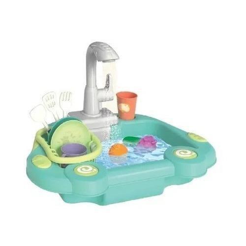 Imagem de Pia Aqua Magic Torneirinha Sai Água Cozinha Infantil Brincar