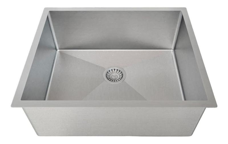 Pia Cuba Quadrada De Inox 50x40 C/ Escorredor Para Cozinha - Technox Imagem de Pia Cuba Quadrada De Inox 50x40 C/ Escorredor Para Cozinha