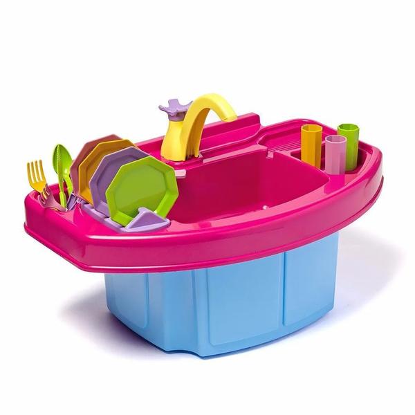 Imagem de Pia De Brinquedo Acqua Clean lava louça infantil - Cotiplas