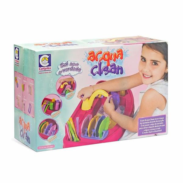 Imagem de Pia De Brinquedo Acqua Clean lava louça infantil - Cotiplas