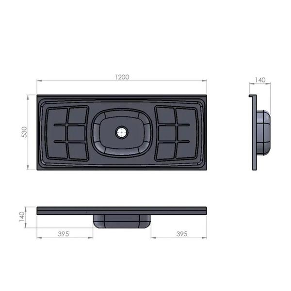 Pia de Cozinha Bali 1,20m Inox Com Válvula Ghelplus Imagem de Pia de Cozinha Bali 1,20m Inox Com Válvula Ghelplus