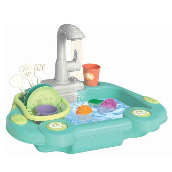 Pia Lava Louça Acqua Magic Braskit Com 19 Acessórios Cozinha Infantil de Brinquedo Sai Água De Verdade Imagem de Pia Lava Louça Acqua Magic Braskit Com 19 Acessórios Cozinha Infantil de Brinquedo Sai Água De Verdade