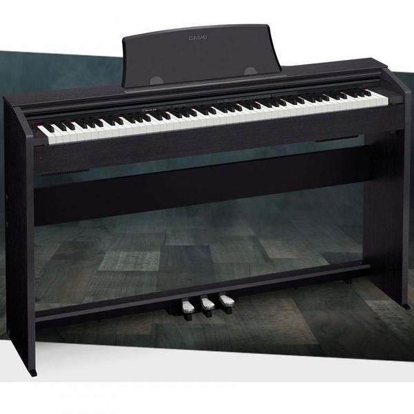 Imagem de Piano Casio Privia PX-770 Preto Com Móvel