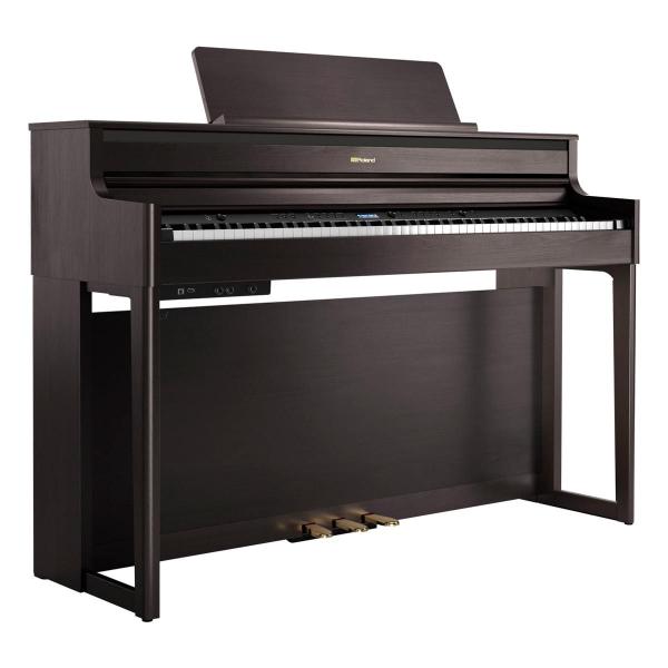 Imagem de Piano Digital 88 Teclas Roland HP704-DR Dark Rosewood