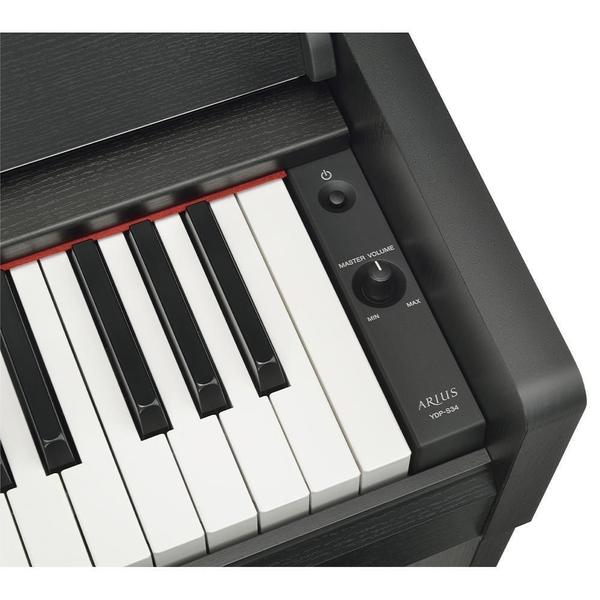 Imagem de Piano Digital Arius Yamaha YDP S34B - Preto