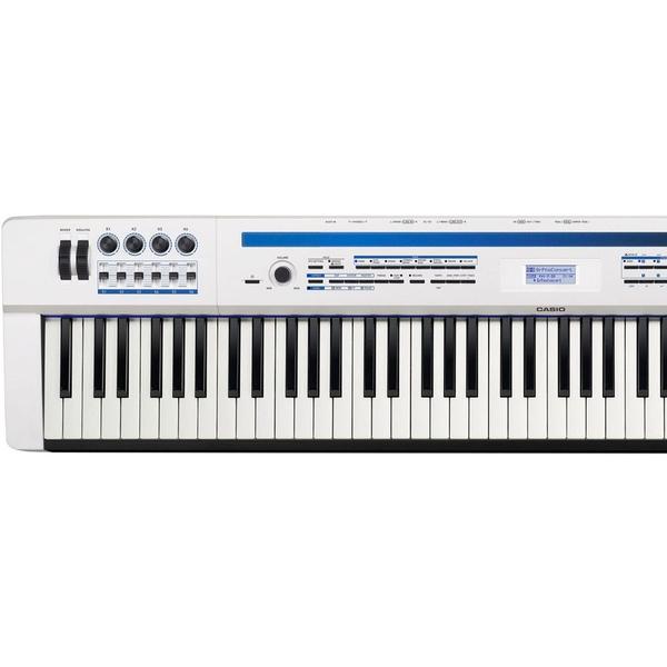 Imagem de Piano Digital Casio Privia PX-5S Sintetizador Branco C/ Fonte e Pedal