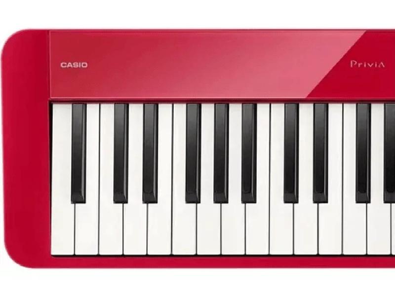 Imagem de Piano Digital Casio Privia PX-S1100RD 88 Teclas Vermelho