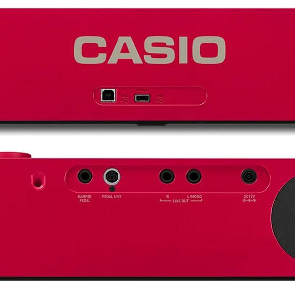 Imagem de Piano Digital Casio PXS1100 Vermelho Bluetooth 88 Teclas