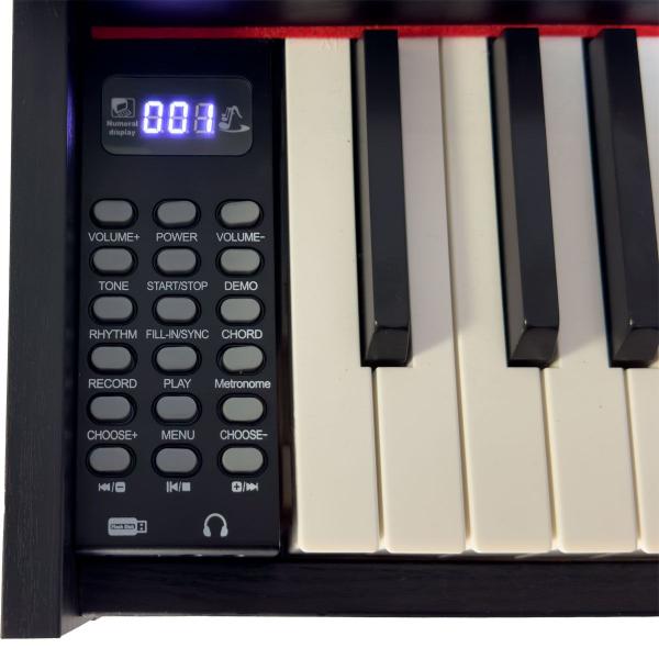 Imagem de Piano digital waldman legato 88 teclas dplg-88 c/ estante