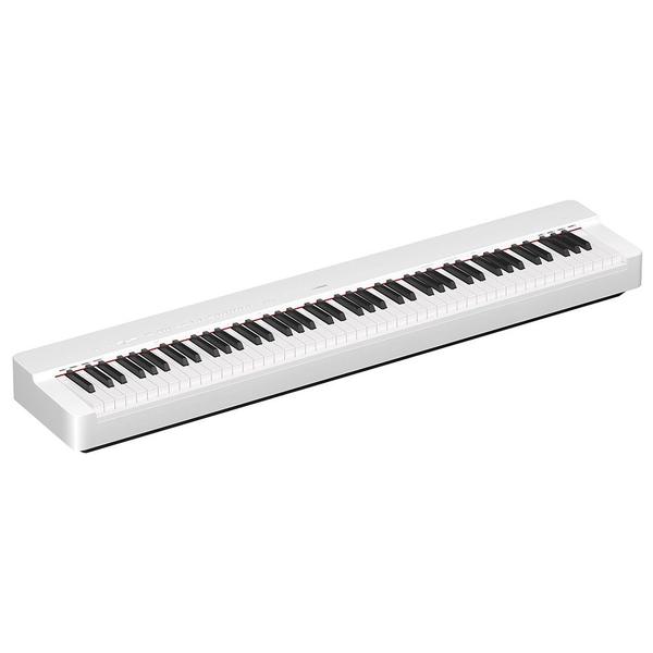 Imagem de Piano Digital Yamaha P-225 Branco P Séries com Fonte e Pedal - P225WH