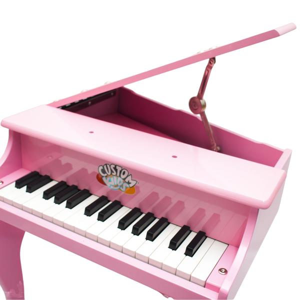 Imagem de Piano infantil de calda custom kids ckpi 30 teclas rosa pk