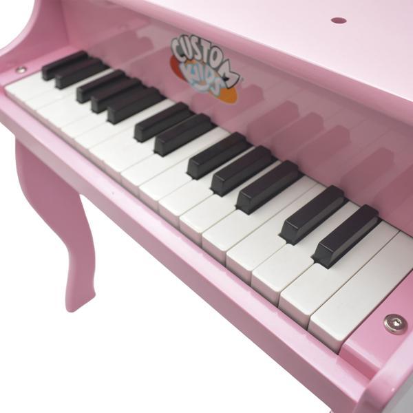 Imagem de Piano infantil de calda custom kids ckpi 30 teclas rosa pk