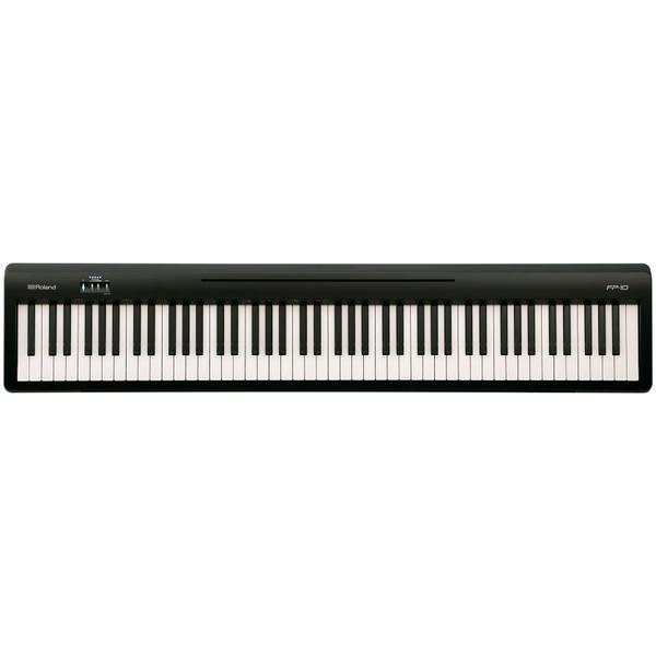 Imagem de Piano roland fp-10 bk digital 88 teclas