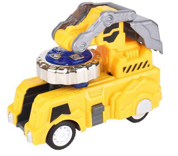 Imagem de Pião Zip Zap Lançador Truck Car Com Luz Soridos DM TOYS