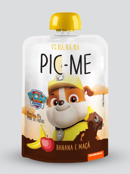 Imagem de PIC ME BANANA E MAÇÃ PATRULHA CANINA POUCH 12x90G 