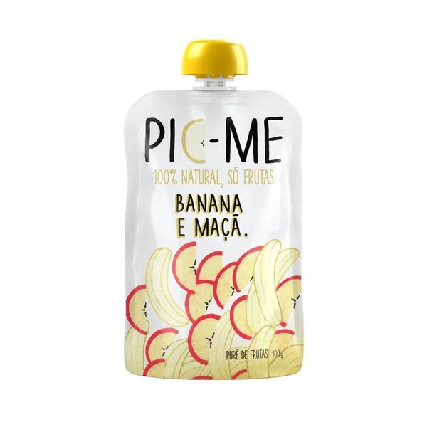 Imagem de Pic me banana e maçã pouch 100g