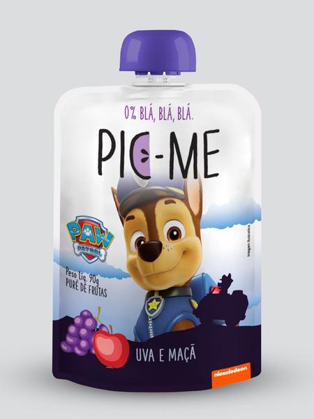 Imagem de Pic me uva e maçã patrulha canina pouch 90g