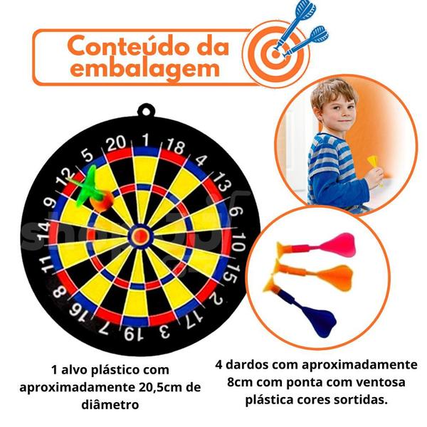 Imagem de Pica Pau Coleção Brinquedos Infantil Jogo Dardos Alvo Certo