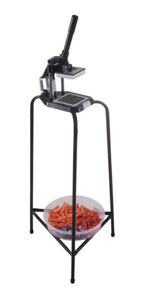 Picador Cortador De Legumes Batata Tripé Grande + Bacia - Viva7 Máquinas Imagem de Picador Cortador De Legumes Batata Tripé Grande + Bacia